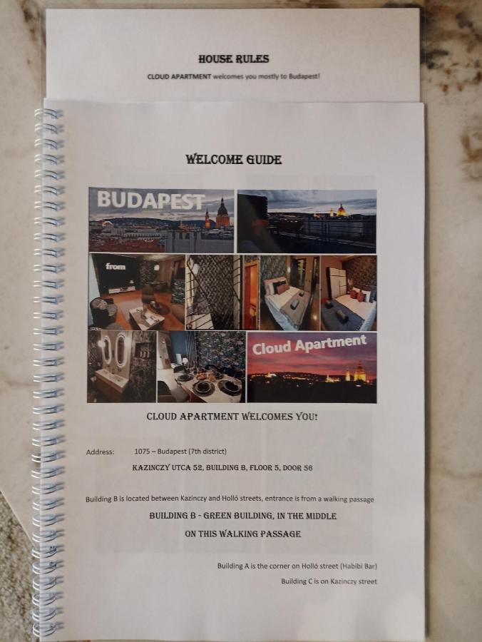 Cloud Apartment Gozsdu Βουδαπέστη Εξωτερικό φωτογραφία
